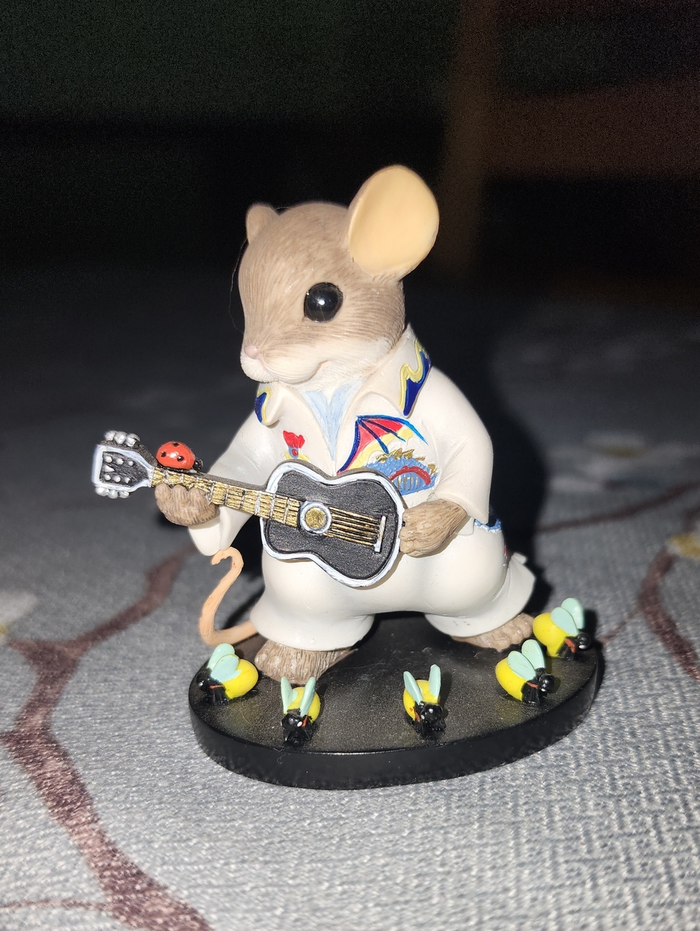 Charming Tails Suspicious Mouse Elvis Mouse